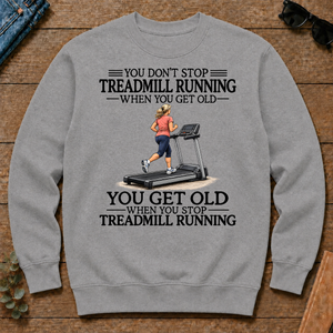 Don't Stop Treadmill Running Woman - sport-grey - CS2D-SportGrey