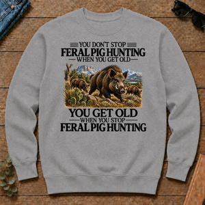 Don't Stop Feral Pig Hunting - sport-grey - CS2D-SportGrey