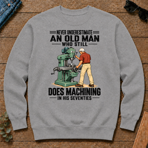 An Old Man Still Does Machining In His 70s - sport-grey - CS2D-SportGrey