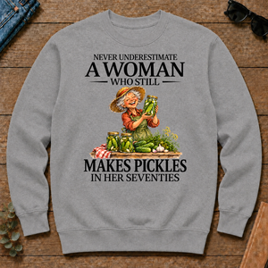 Funny A Woman Still Makes Pickles In Her Seventies - sport-grey - CS2D-SportGrey