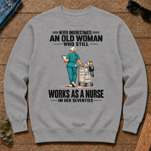 An Old Woman Still Works As A Nurse In Her 70s - sport-grey - CS2D-SportGrey