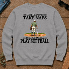 Real Grandpas Play Softball Vintage - sport-grey - CS2D-SportGrey