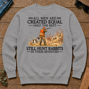 All Men Are Created Equal Rabbits Hunting 70s Vintage - sport-grey - CS2D-SportGrey
