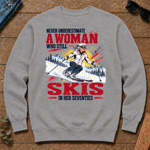 A Woman Still Skis In Her 70s - sport-grey - CS2D-SportGrey