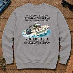 Don't Stop Driving Fishing Boat - sport-grey - CS2D-SportGrey