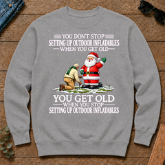 Old Man Don't Stop Setting Up Outfoor Inflatables - sport-grey - CS2D-SportGrey