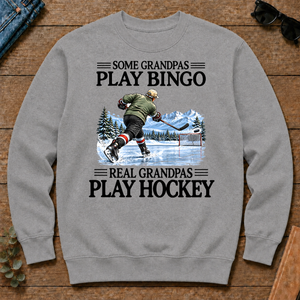Some Grandpas Play Bingo Real Grandpas Play Hockey - sport-grey - CS2D-SportGrey