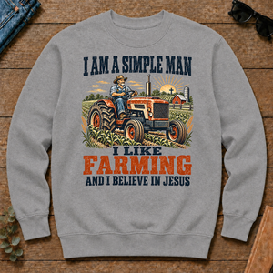 I Like Farming And Believe In Jesus - sport-grey - CS2D-SportGrey