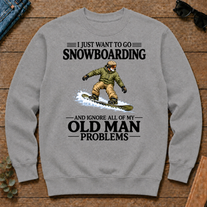 I Just Want To Go Snowboarding - sport-grey - CS2D-SportGrey