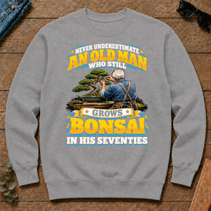 Yellow An Old Man Still Grows Bonsai In His Seventies - sport-grey - CS2D-SportGrey