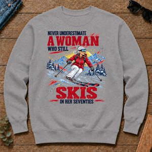 A Woman Still Skis In Her 70s - sport-grey - CS2D-SportGrey
