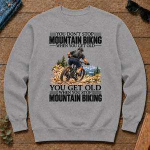 Vintage You Get Old When You Stop Mountain Biking - sport-grey - CS2D-SportGrey