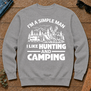 I Like Hunting And Camping - sport-grey - CS2D-SportGrey