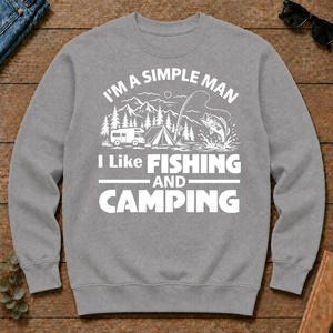I Like Fishing And Camping - sport-grey - CS2D-SportGrey