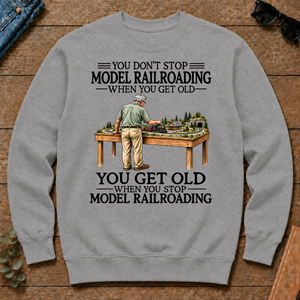 Don't Stop Model Railroading - sport-grey - CS2D-SportGrey
