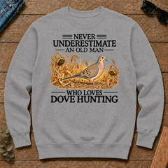 Never Underestimate An Old Man Who Loves Dove Hunting - sport-grey - CS2D-SportGrey