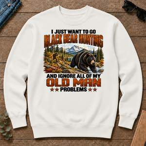 I Just Want To Black Bear Hunting - white - CS2D-White
