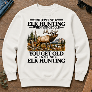 Don't Stop Elk Hunting - white - CS2D-White