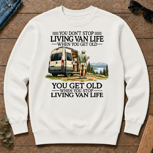 Don't Stop Living Van Life - white - CS2D-White
