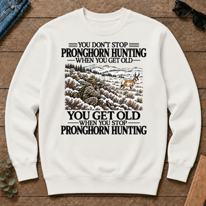 Don't Stop Pronghorn Hunting Snow - white - CS2D-White