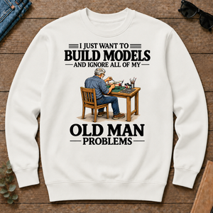 I Just Want To Build Models - white - CS2D-White
