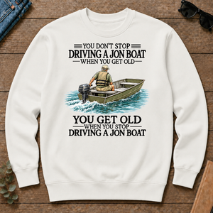 Don't Stop Jon Boat - white - CS2D-White