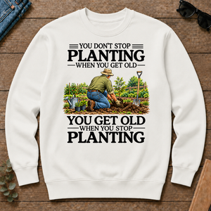 Don't Stop Planting - white - CS2D-White