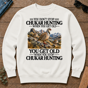 Don't Stop Chukar Hunting - white - CS2D-White