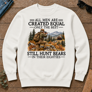 All Men Are Created Equal Bear Hunting 80s - white - CS2D-White