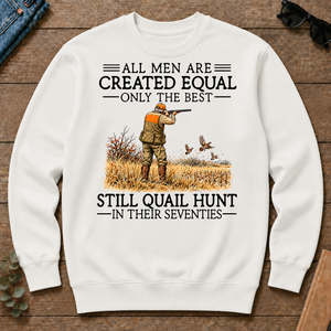 All Men Are Created Equal Quail Hunting 70s - white - CS2D-White