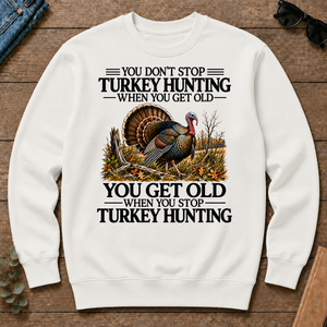 Don't Stop Turkey Hunting - white - CS2D-White