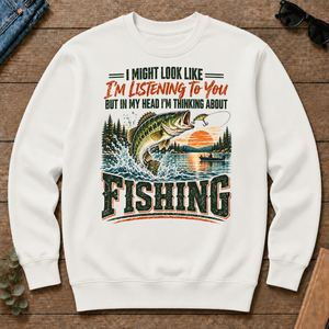 I'm Thinking About Fishing - white - CS2D-White