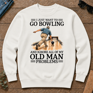 I Just Want To Go Bowling - white - CS2D-White