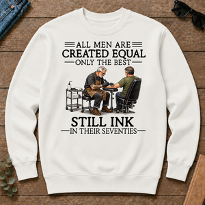 All Men Are Created Equal Only The Best Still Ink 70s - white - CS2D-White