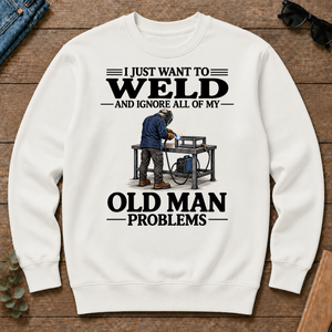 I Just Want To Weld - white - CS2D-White