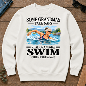 Real Grandmas Swim - white - CS2D-White