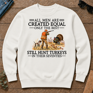 All Men Are Created Equal Turkeys Hunting 70s - white - CS2D-White