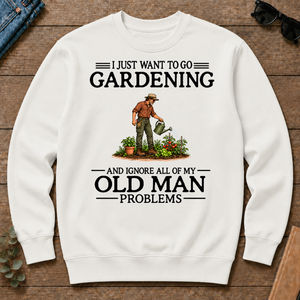 I Just Want To Go Gargening - white - CS2D-White
