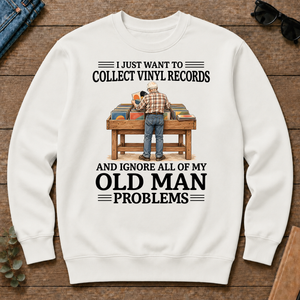 I Just Want To Collect Vinyl Records - white - CS2D-White