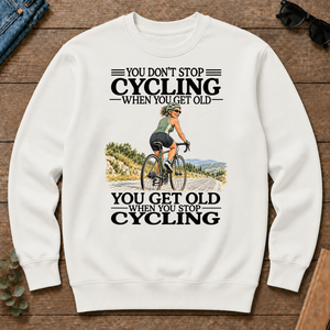 Don't Stop Cycling - white - CS2D-White