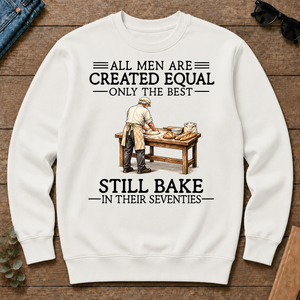 All Men Are Created Equal Only The Best Still Bake 70s - white - CS2D-White
