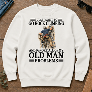 I Just Want To Go Rock Climbing - white - CS2D-White