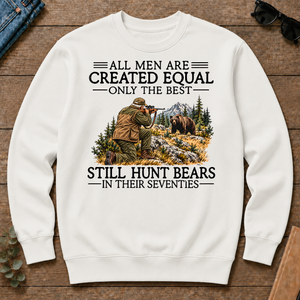 All Men Are Created Equal Bear Hunting 70s - white - CS2D-White