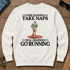 Real Grandpas Go Running Vintage - white - CS2D-White