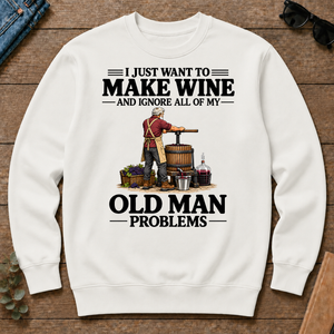 I Just Want To Make Wine - white - CS2D-White