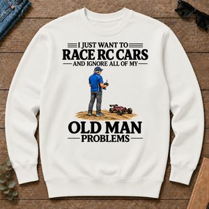 I Just Want To Race RC Cars - white - CS2D-White