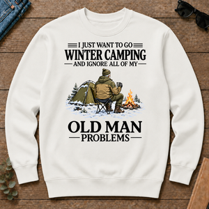 I Just Want To Winter Camping - white - CS2D-White