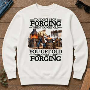 Don't Stop Forging - white - CS2D-White