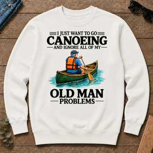I Just Want To Go Canoeing - white - CS2D-White