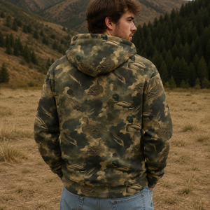 Duck Camouflage Graphic Pattern All Over Print Shirt